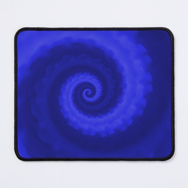 Item preview, BLUE Monochrome TIE DYE 60s retro design designed and sold by ModSupporters.