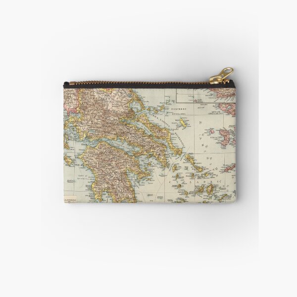 Item preview, Antique map of Greece in 1895 designed and sold by ganje.
