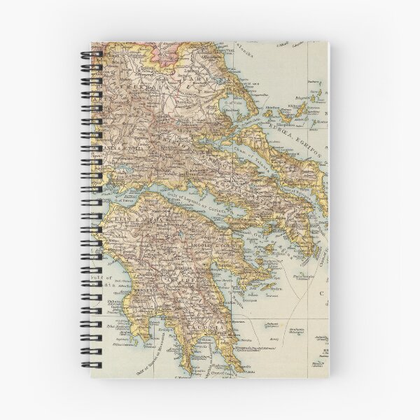 Item preview, Antique map of Greece in 1895 designed and sold by ganje.