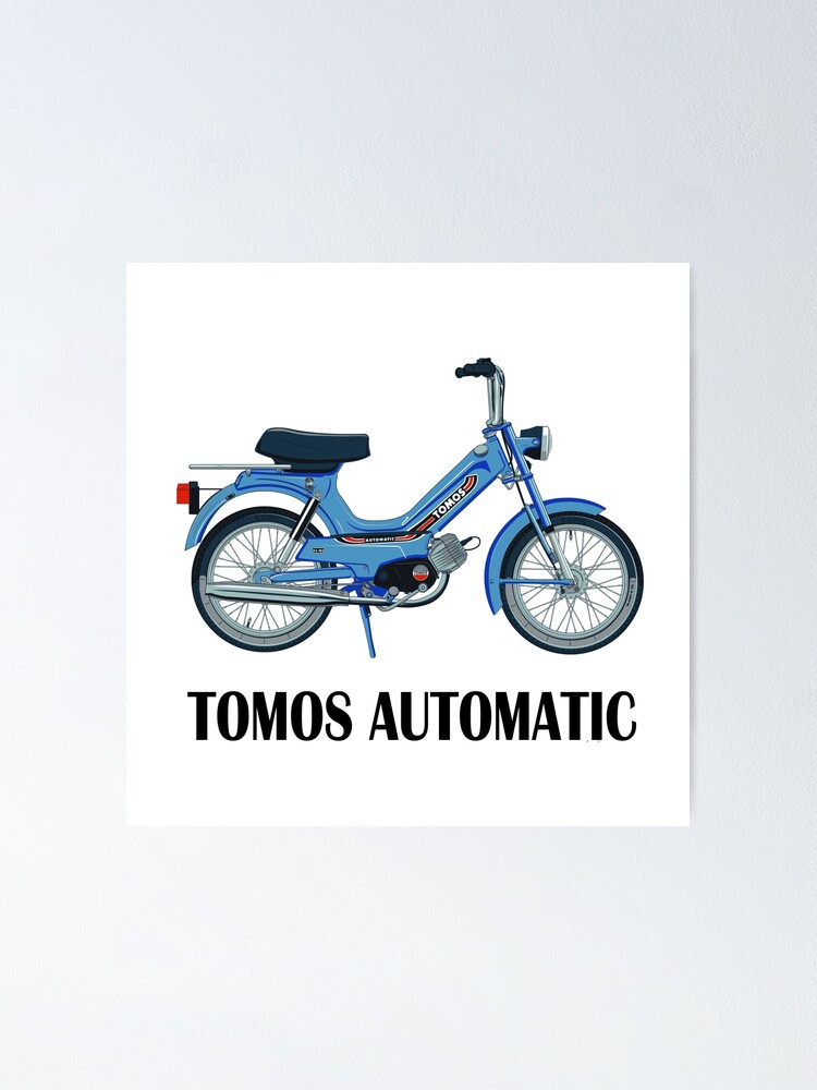 Tomos automatic 3 scooter" for Sale by | Redbubble
