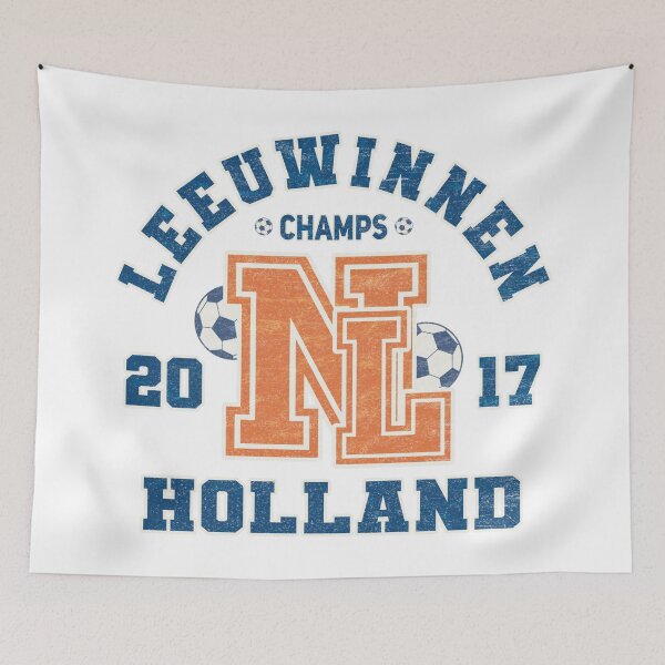Artikelvorschau, WOSO Holland Leeuwinnen Logo im College-Stil entworfen und verkauft von Numero14.