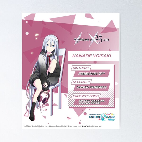 Item preview, Kanade Yoisaki designed and sold by Lauwuuh.