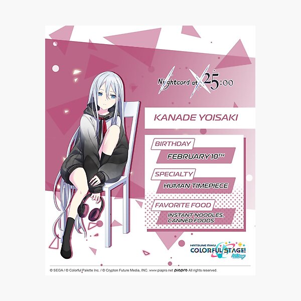 Item preview, Kanade Yoisaki designed and sold by Lauwuuh.