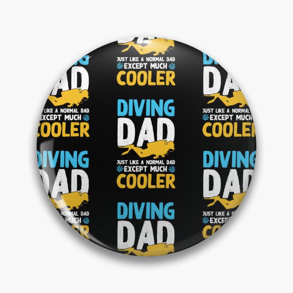 Item preview, Funny Scuba Diving Dad Diver Fathers designed and sold by RomanStowell.