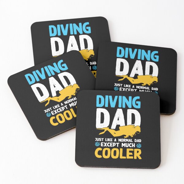 Item preview, Funny Scuba Diving Dad Diver Fathers designed and sold by RomanStowell.