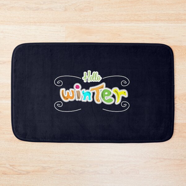 Item preview, Hello Winter | Color Ful Typography designed and sold by Tee-Show.
