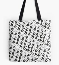 penguin print Tote Bag