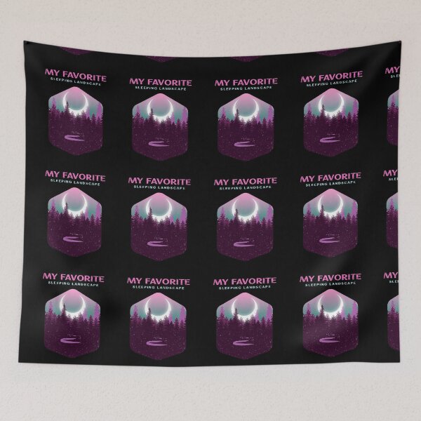 Item preview, MY FAVORITE SLEEPING LANDSCAPE designed and sold by MJ96-PRO.