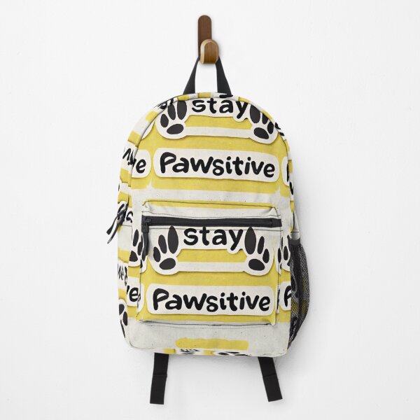 Item preview, stay pawsitive designed and sold by Chillapy.
