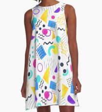 Memphis style A-Line Dress