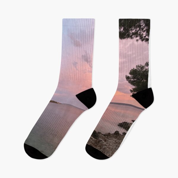 Item preview, gorgeous croatian summer sunset by the beach designed and sold by stainedauroras.