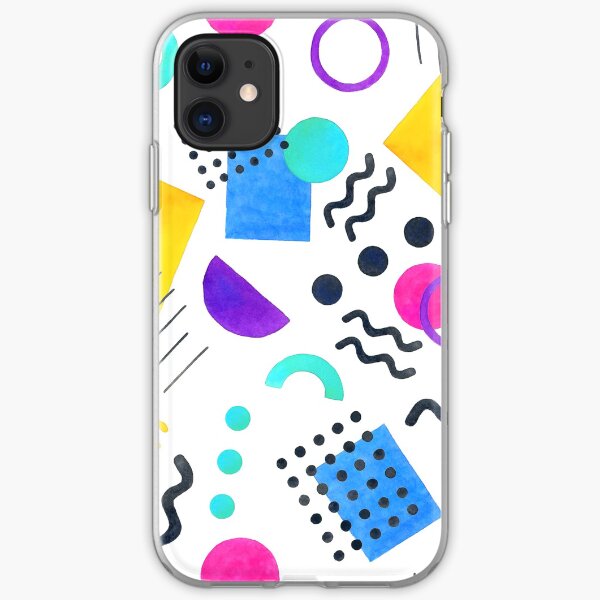 Memphis style iPhone Soft Case
