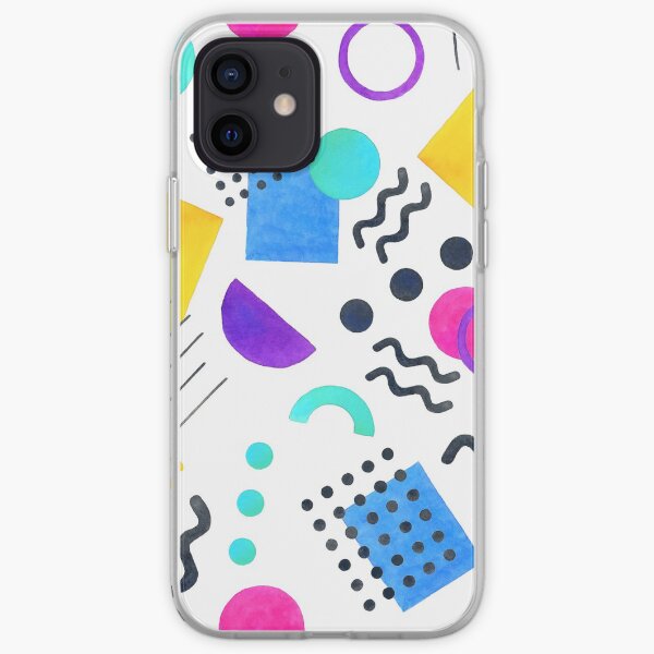 Memphis style iPhone Soft Case