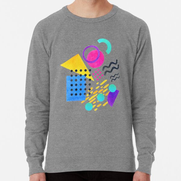 Memphis style Lightweight Sweatshirt