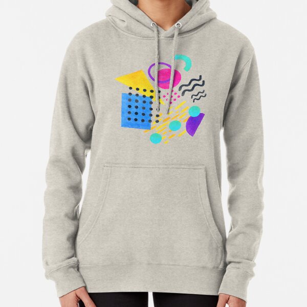 Memphis style Pullover Hoodie
