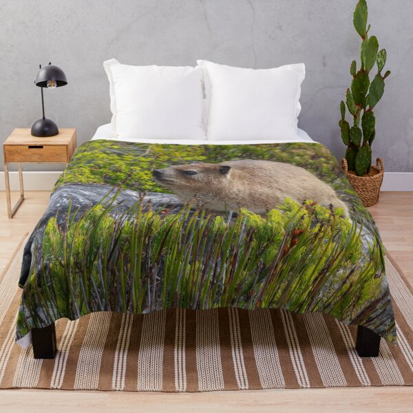 Item preview, Dassie Hyrax on top of Table Mountain, South Africa designed and sold by SafariByMarisa.