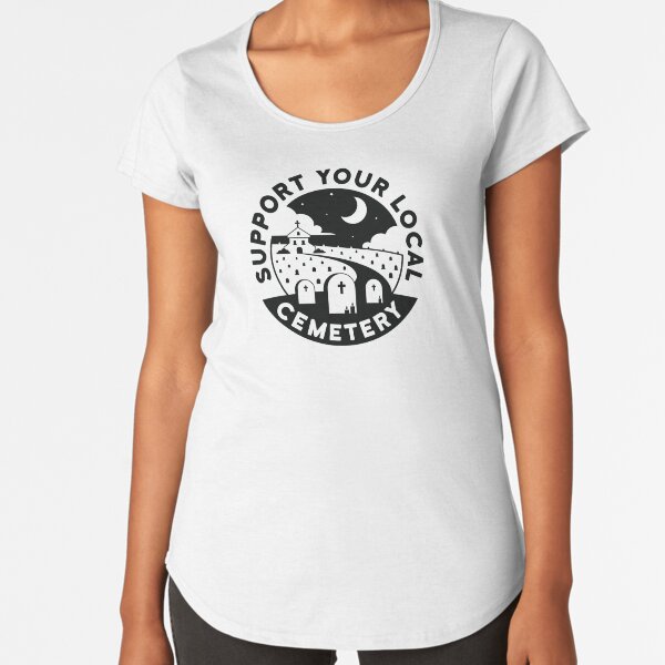 Item preview, Support Your Local Cemetery designed and sold by BMcCormickART.