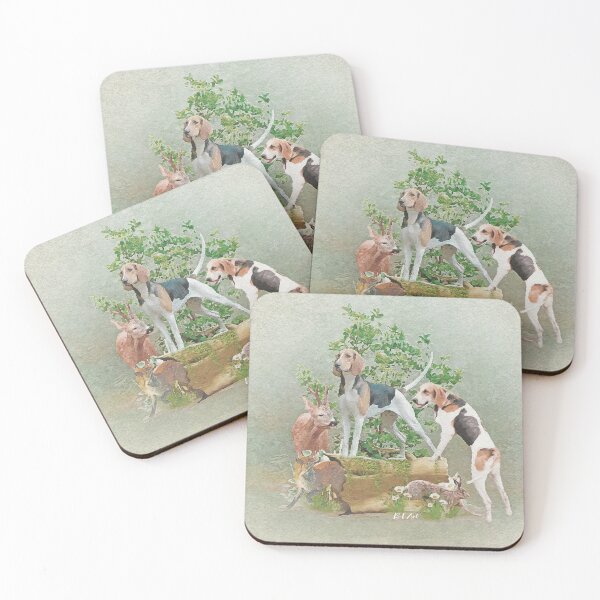 Item preview, Hunting with hounds designed and sold by TammyHunterArt.