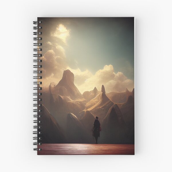 Item preview, Valley of the Mountain Sunshine | AI Generated Art designed and sold by WillowridgeRKR.