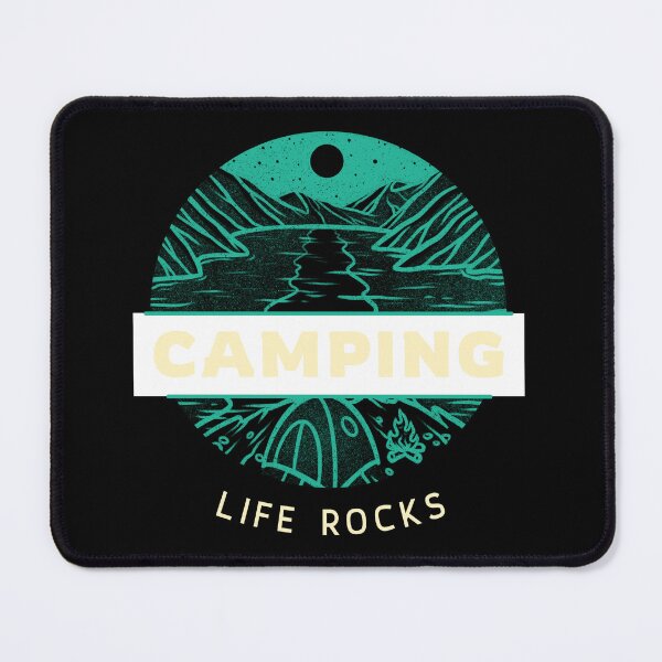 Item preview, CAMPING LIFE ROCKS designed and sold by MJ96-PRO.