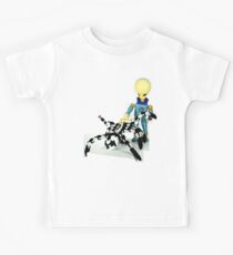 Sam Spider And Her Pet Alien Kids Tee