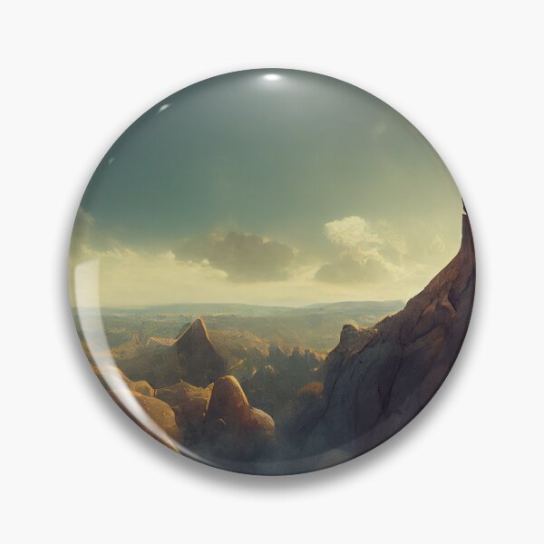 Item preview, contemplación en la ladera de la montaña | Arte generado por IA designed and sold by WillowridgeRKR.