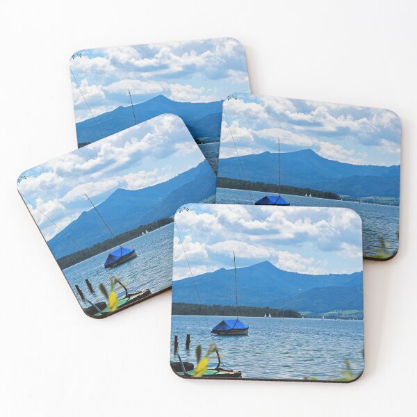 Item preview, Boat on Lake Chiemsee | travel photography designed and sold by Mii-pics.