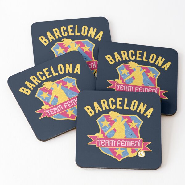 Item preview, Barcelona Femeni Team Crest (WOSO) designed and sold by Numero14.
