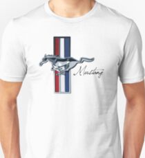 Classic Vintage Ford Mustang Emblem | Uploaded at 8100 px = super high quality print (don't be fooled by cheap replicas) Unisex T-Shirt
