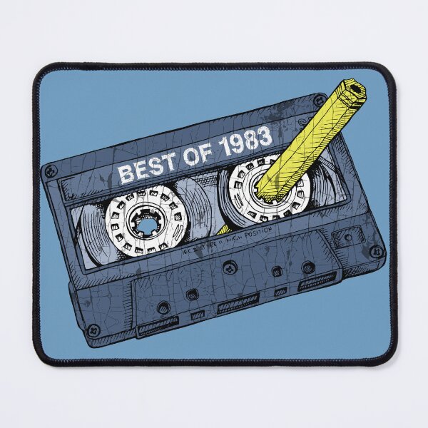 Item preview, Best Of 1983 Birthday 40 Years Old Audio Cassette Tape designed and sold by MintaApparel.