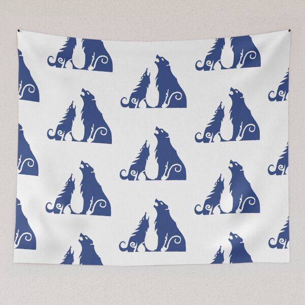 Item preview, Wolf and Bear designed and sold by SilverettaArt.