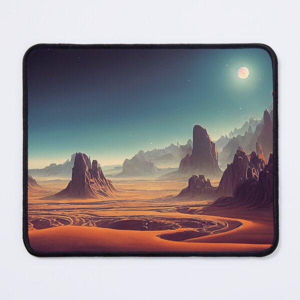 Item preview, Alien planet fantasy landscape designed and sold by mrlongfield.