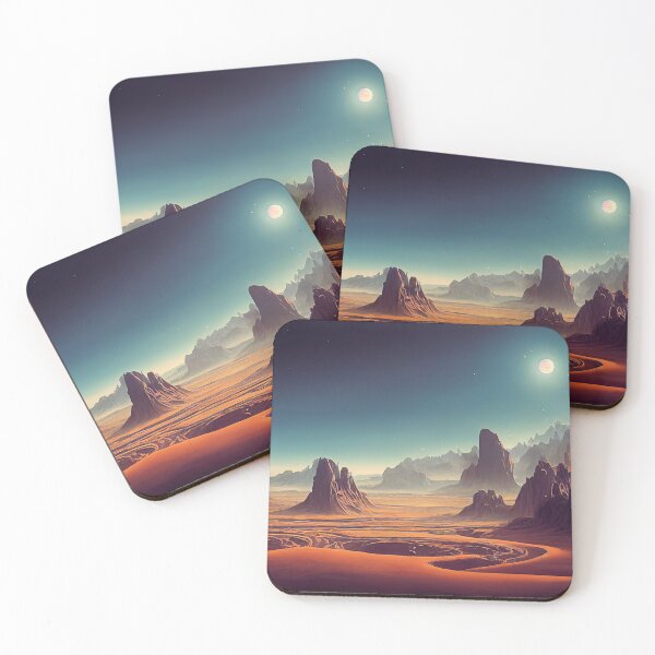 Item preview, Alien planet fantasy landscape designed and sold by mrlongfield.