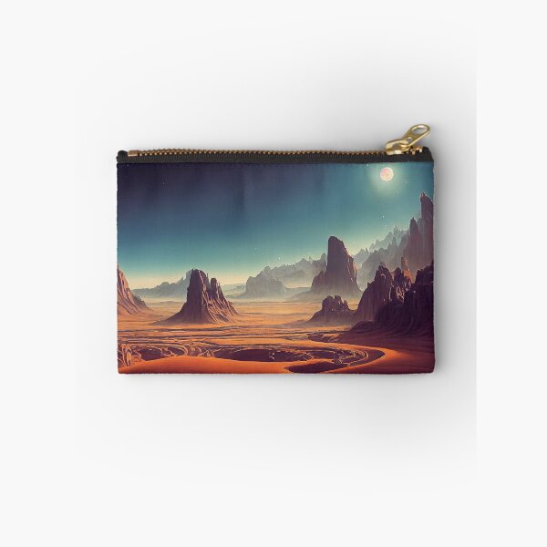 Item preview, Alien planet fantasy landscape designed and sold by mrlongfield.