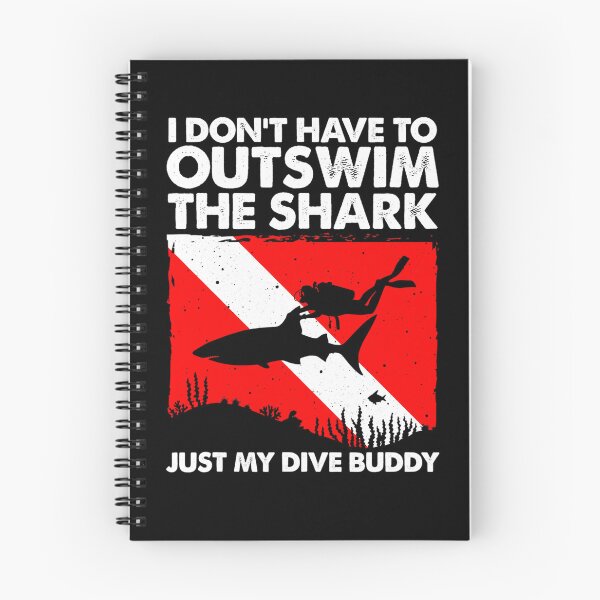 Item preview, Funny Scuba Diving For Shark Diving Buddy designed and sold by RomanStowell.