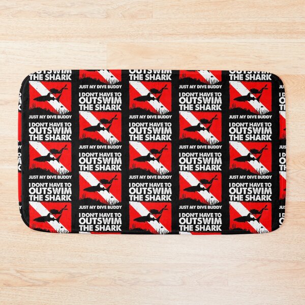 Item preview, Funny Scuba Diving For Shark Diving Buddy designed and sold by RomanStowell.