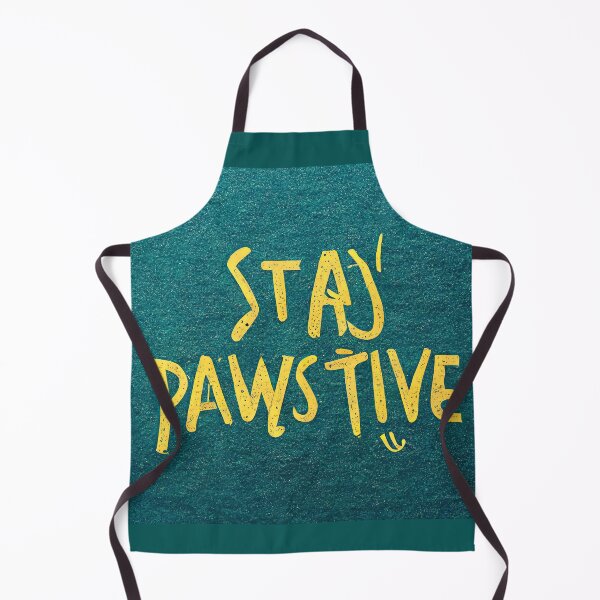 Item preview, stay pawsitive designed and sold by Chillapy.