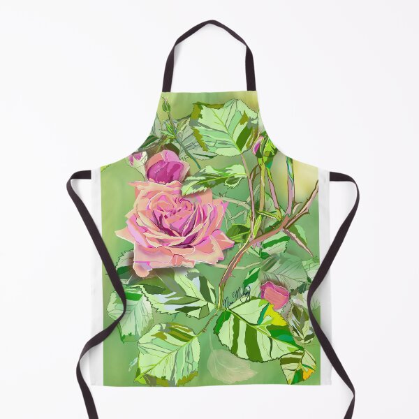 Item preview, Pink Summer Rose Illustration designed and sold by NinaModray.