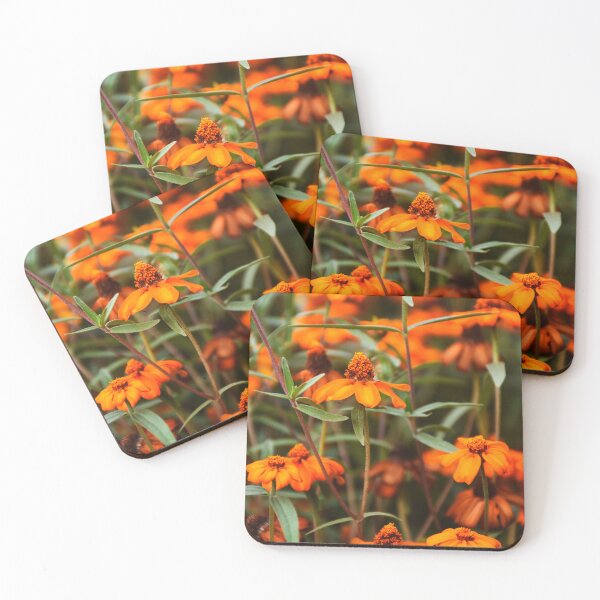 Item preview, orange summer flowers | nature photography designed and sold by Mii-pics.