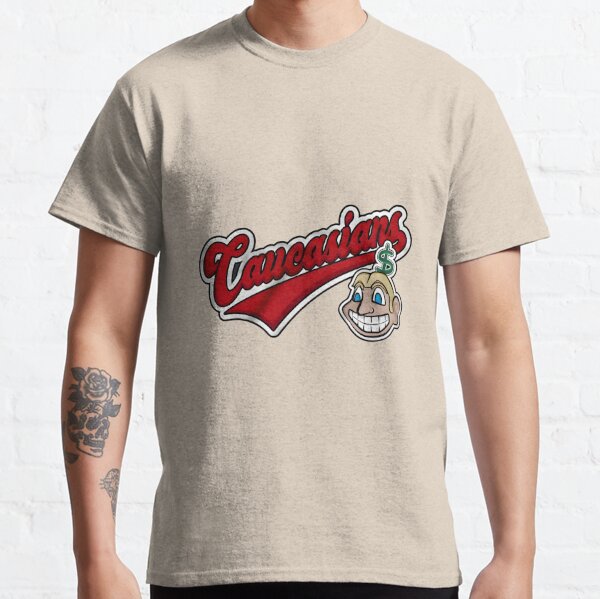 Caucasians Cleveland Indians Parody Shirt