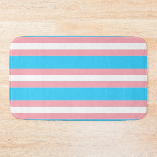 Item preview, Transgender Flag Pink Blue White designed and sold by semioddfinds.