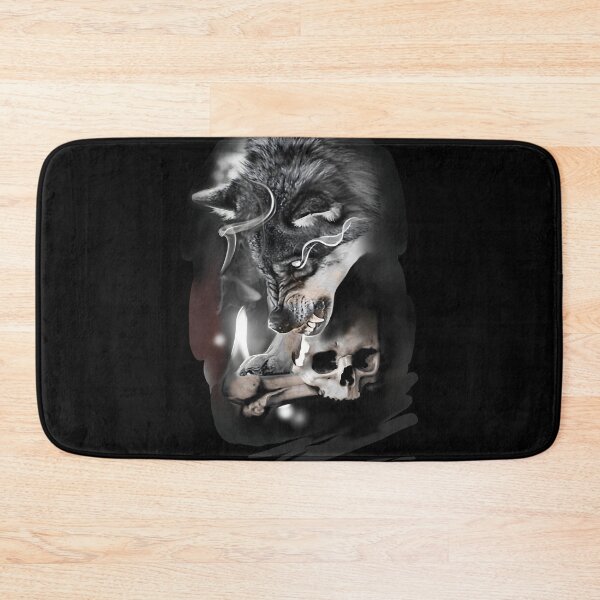 Item preview, Wolf With Skull  designed and sold by Kettattooart.