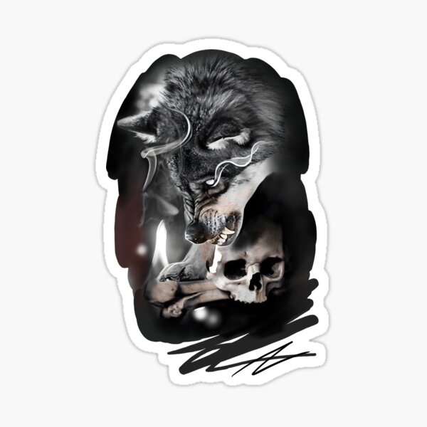 Image Wolf Skull By  Skull Mandala  894x894 PNG Download  PNGkit
