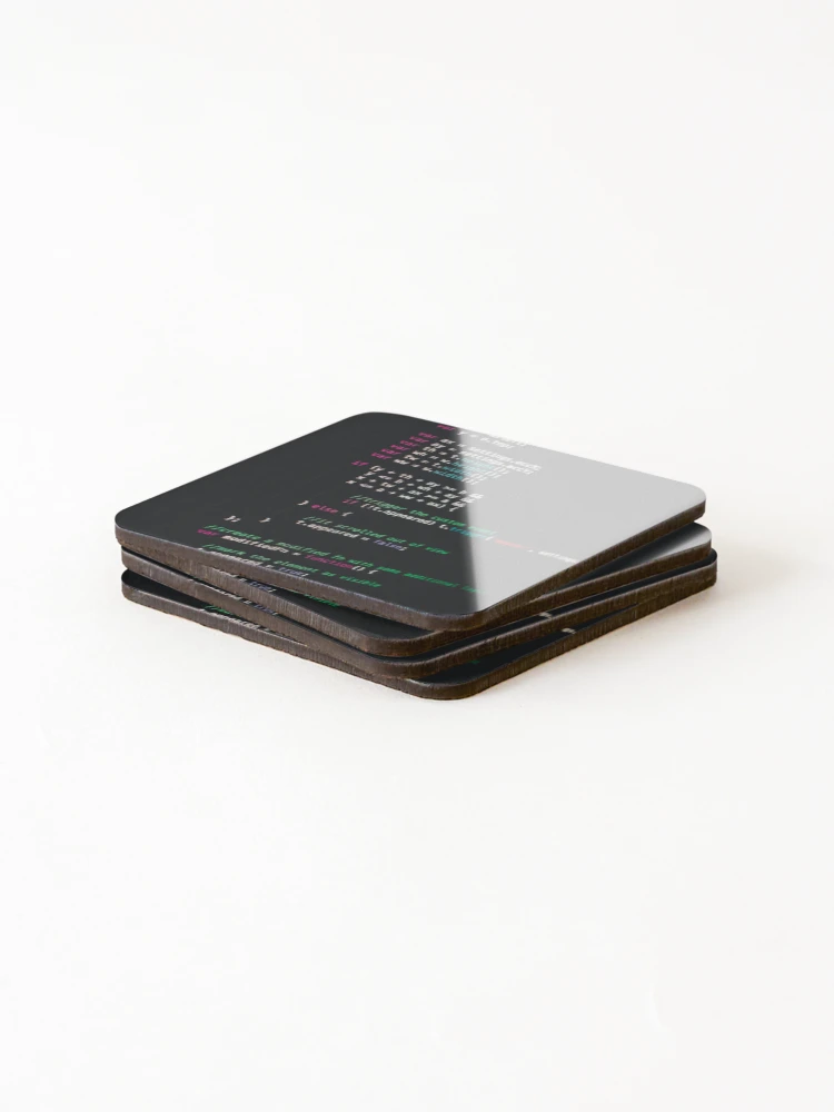 Thumbnail 4 of 5, Coasters (Set of 4), Program designed and sold by Logic-store.