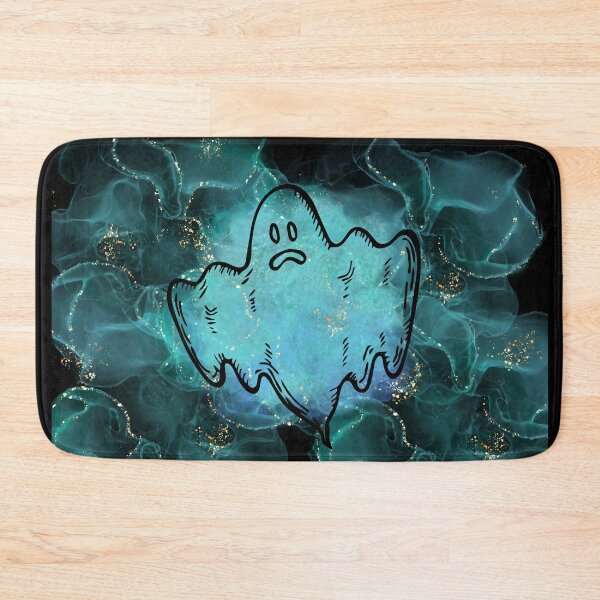 Item preview, Spooky Ghost in Blue and Gold Fog designed and sold by CreativNode.