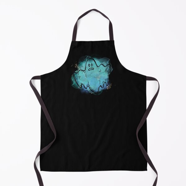 Item preview, Spooky Ghost in Blue and Gold Fog designed and sold by CreativNode.