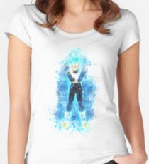 Camiseta entallada de cuello redondo Vegeta Dios