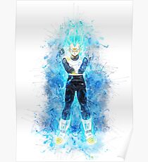 Vegeta God Poster