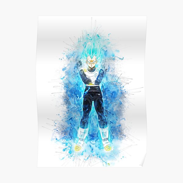 Vegeta God Poster