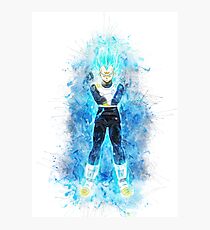 Vegeta God Photographic Print